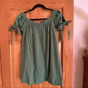Lulus Green Summer Dress